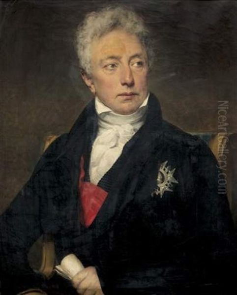 Portrait En Buste De Jacques-claude Comte Beugnot - view 1