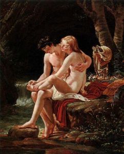 Daphnis Et Chloe Ou Le Tireur D'epines by Louis Hersent