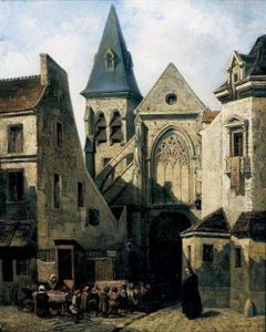 Eglise A Saint Medard by Emile Antoine Francois Herson