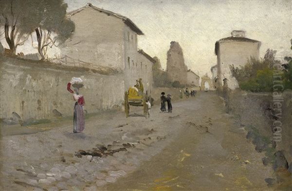 Auf Der Via Appia Bei Rom - view 1