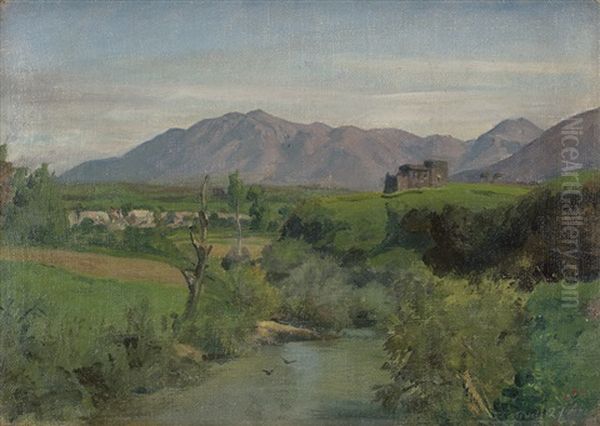 Landschaft Bei Tivoli - view 1