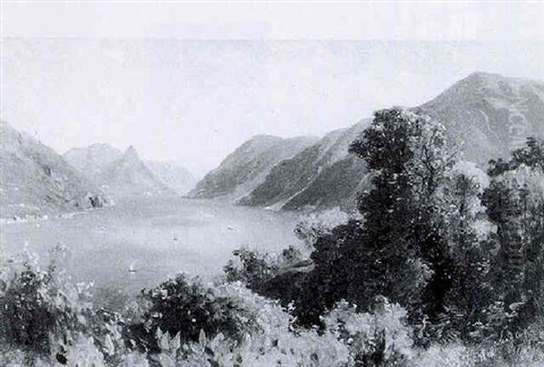 A View Of Lake Lugano, Italy - view 1
