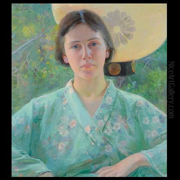 Young Beauty In Kimono - view 1