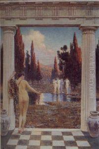 The Judgement Of Paris by Albert Herter