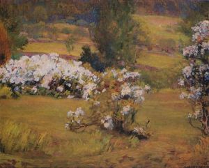 Blooming Flowers by Albert Herter