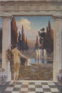 The Judgement Of Paris by Albert Herter