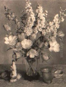 Floral Still Life by Albert Herter