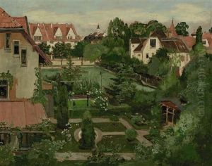 Gartenidylle by Wilhelm Jakob Hertling