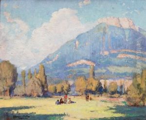 Prairie Au Pied De La Montagne