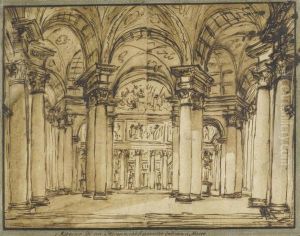 Baroque Religious Construction. by Giuseppe Barberi