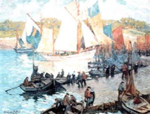 Depart Des Thoniers A Concarneau Le Soir
