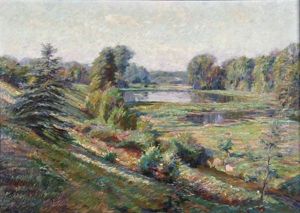 Fruhlingslandschaft by Jacques Hervens