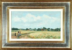 Auf Dem Lande by Louis Adolphe Hervier