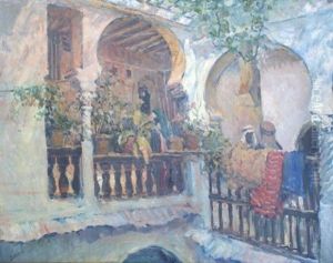 Interieur De Medina Animee
