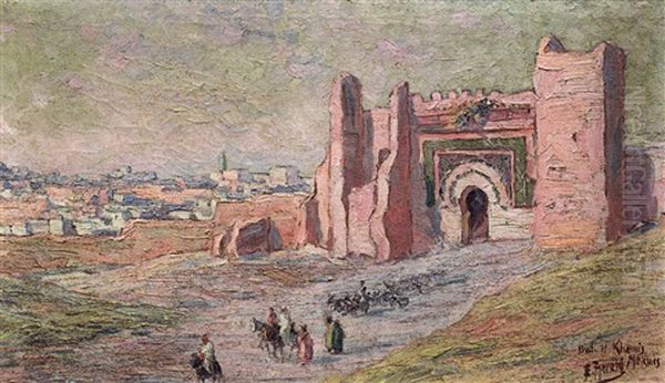 Porte Bab El Khemis, Meknes - view 1