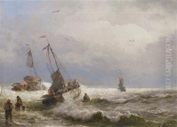 Storm On The Maine Coast - view 1