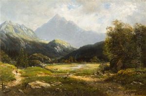 Mountain Landscape, Switzerland Mountain Landscape, Switzerland