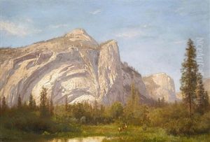 Golden Buttes, Yosemite by Hermann Herzog