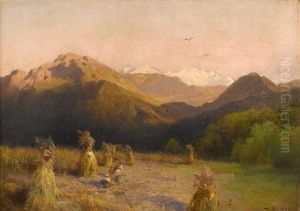 Wheat Harvest by Hermann Herzog