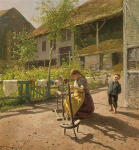Industrious Maid