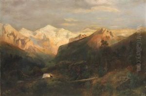 In The Rockies by Hermann Herzog