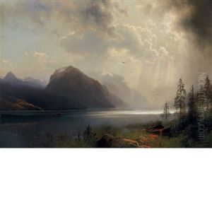 The Approaching Storm by Hermann Herzog