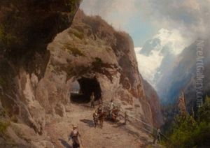 Voringfoss by Hermann Herzog