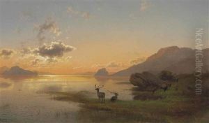 Twilight by Hermann Herzog