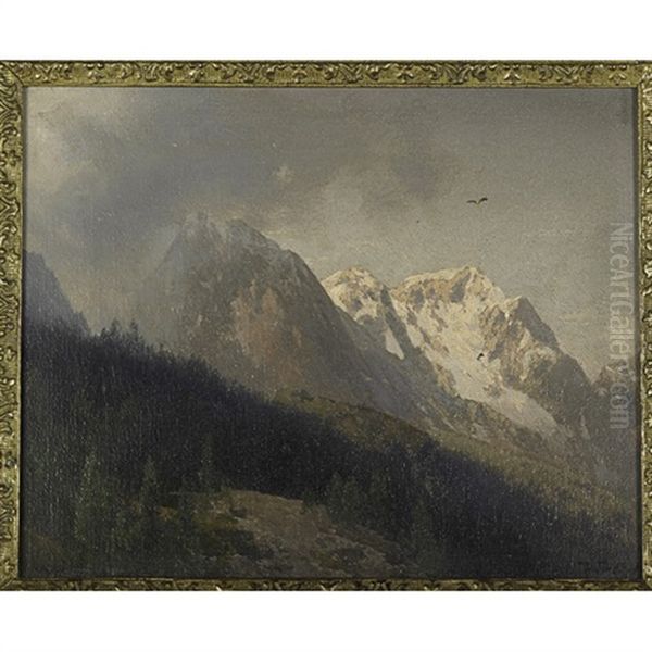 Swiss Mountain Scene - view 1