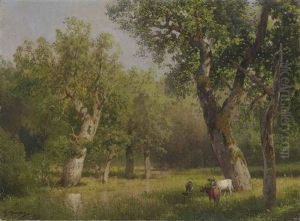 Pastoral Landscape With Cows Pastoral Landscape With Cows