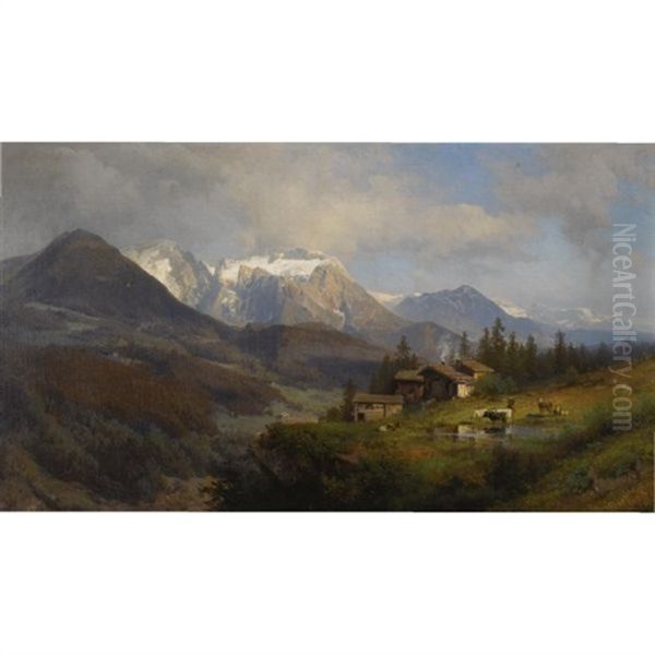 An Alpine Village - view 1
