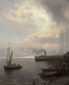 Scene Near Camden, Penobscot Bay, Maine