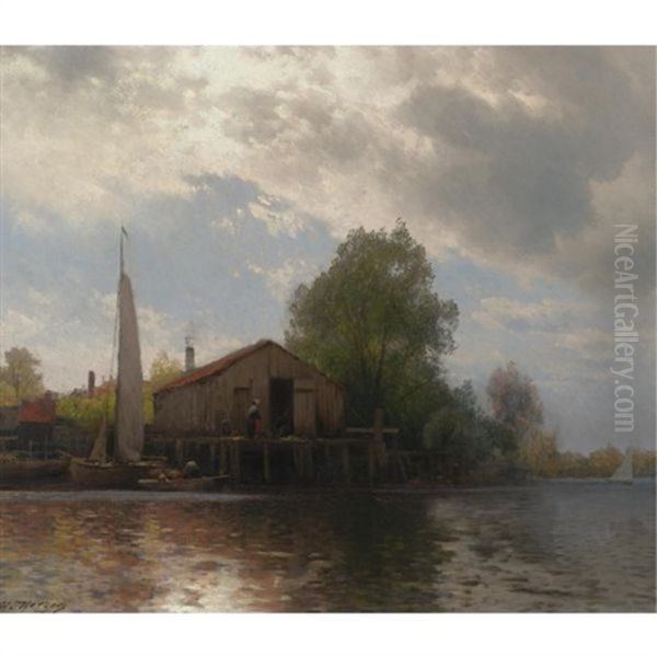 Fishing Shack, Chesapeake Bay - view 1