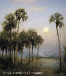 Moonshine In Florida by Hermann Herzog
