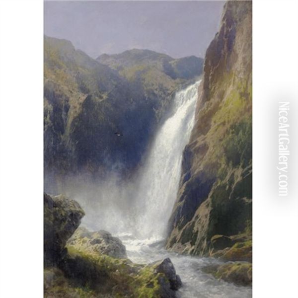Voeringfoss, Hardanger (norway) - view 1