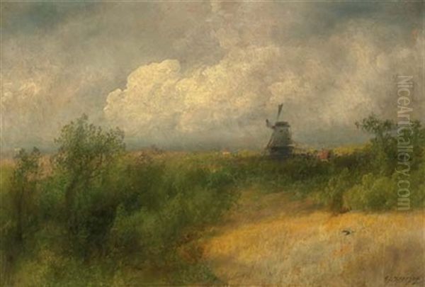Landscape With Windmill - view 1