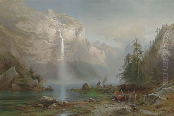 Mountain Lake Camp - view 1