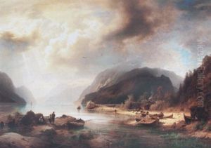 An Alpine Fishing Village An Alpine Fishing Village