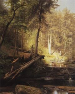 Morning Fisherman by Hermann Herzog