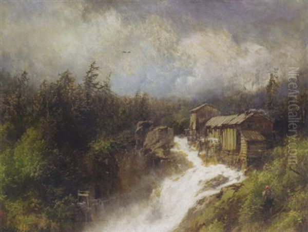 Spring At The Mill - view 1