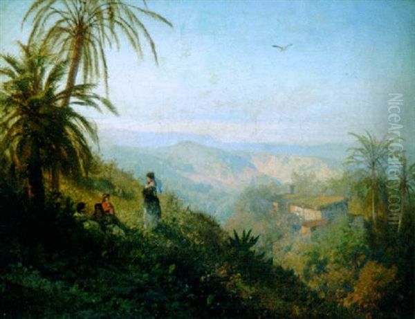 Women In A Tropical Setting - view 1