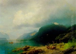 On The Coast Of Norway Near Storfjord