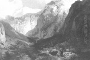 Norwegian Highlands by Hermann Herzog