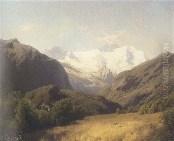 Jungfrau Mountains - view 1