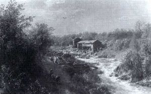 The Logging Camp by Hermann Herzog