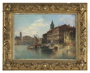 Venetian Canal Scene Venetian Canal Scene