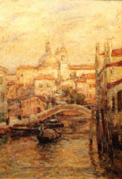 Boating On A Canal - view 1