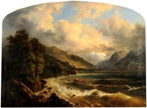 Sturm Auf Dem Genfersee, Beim Schloss Chillon