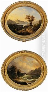Landscape by Benedikt Franz Hess