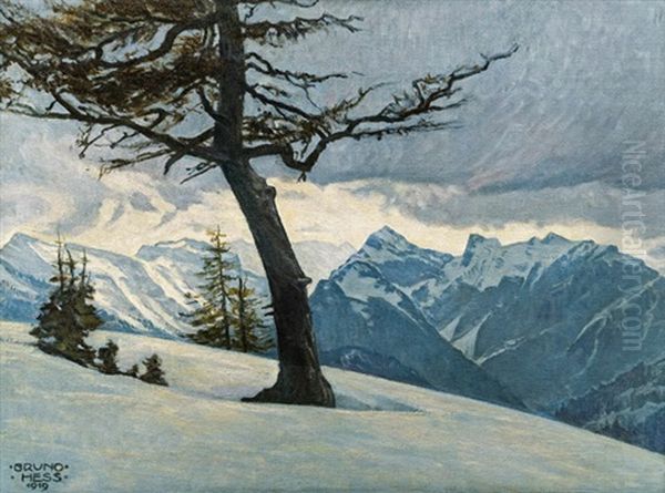 Winter In Den Alpen - view 1